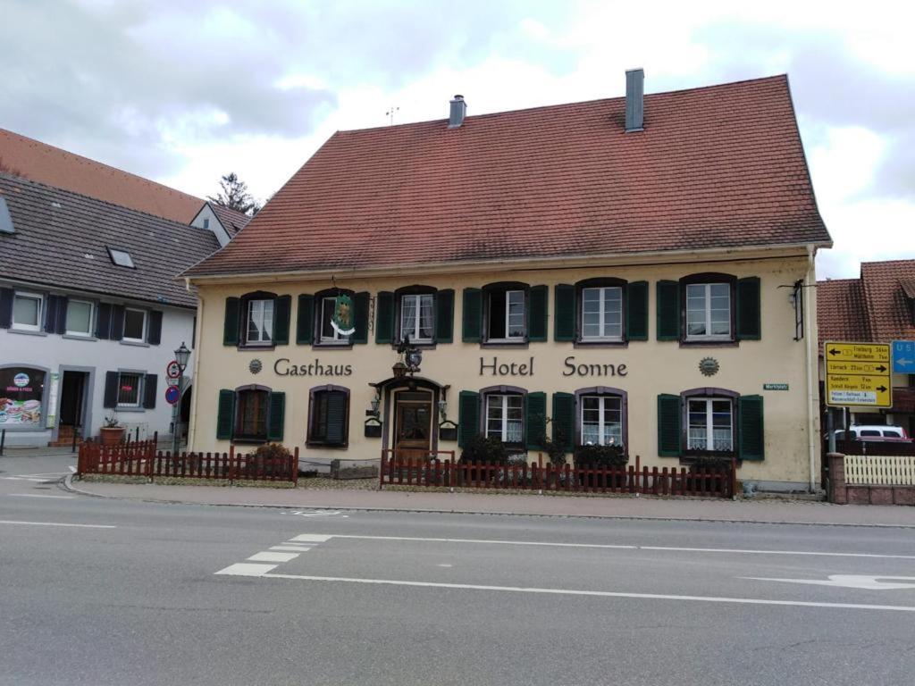 Gasthaus Sonne Schliengen Zewnętrze zdjęcie